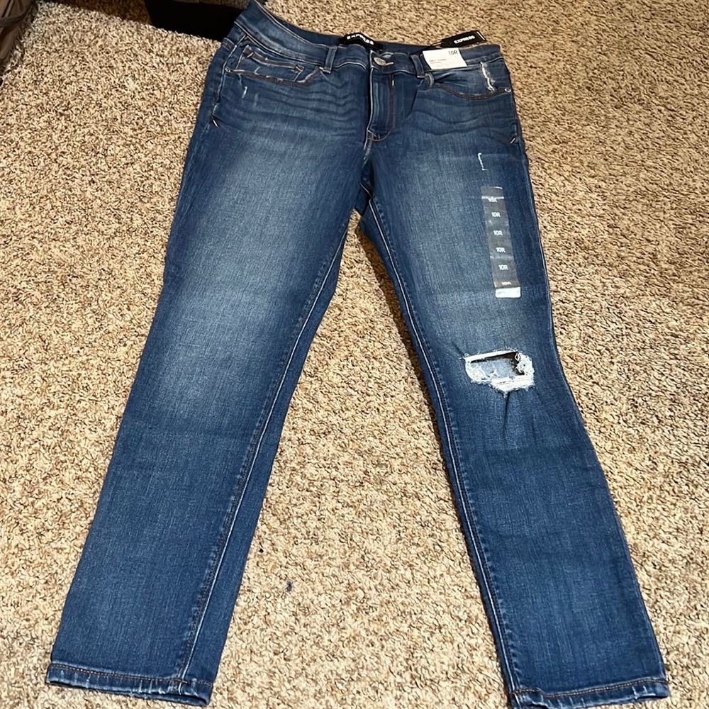 Express ankle legging high rise jeans